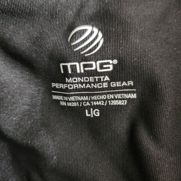 MPG Tennis Dress Womens Medium Black Gray Athletic Sheer Mesh Paneling - Picture 13 of 15